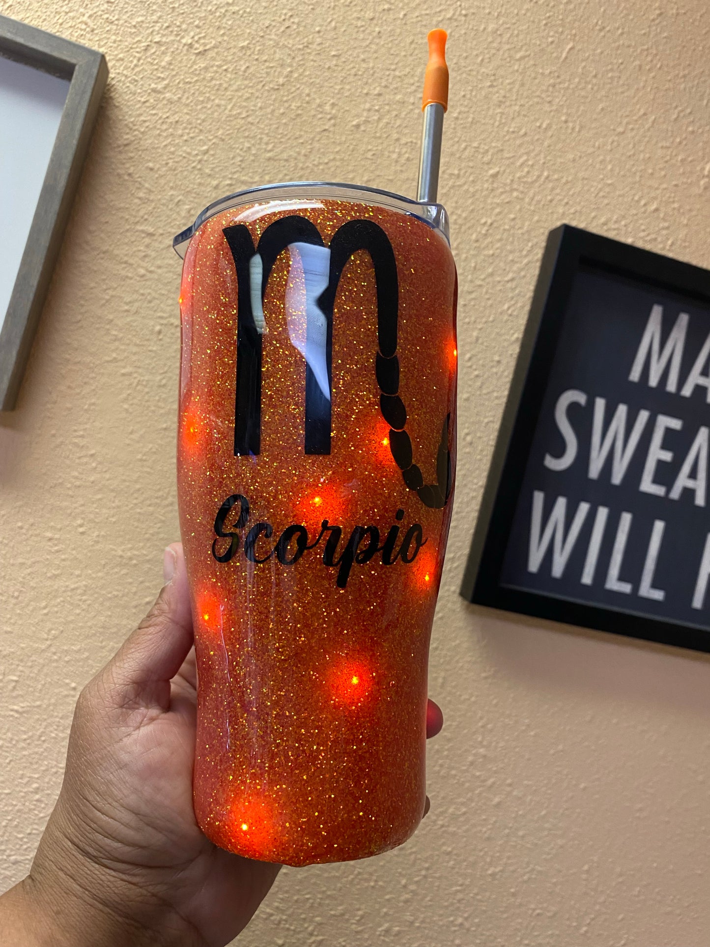 Customizable Light up Tumbler