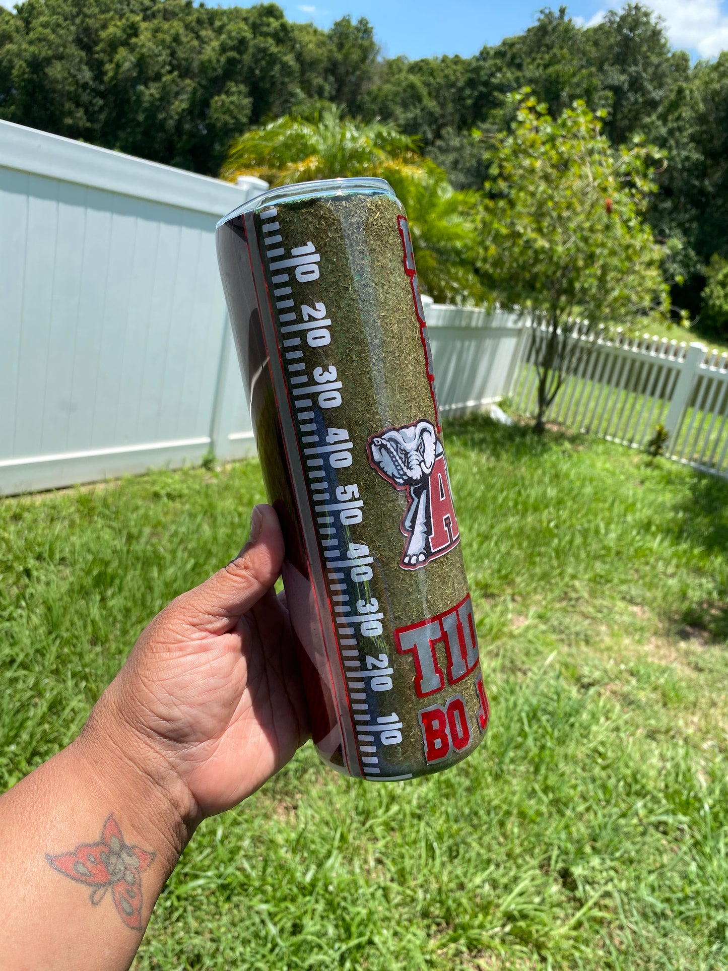 Football Field Tumbler