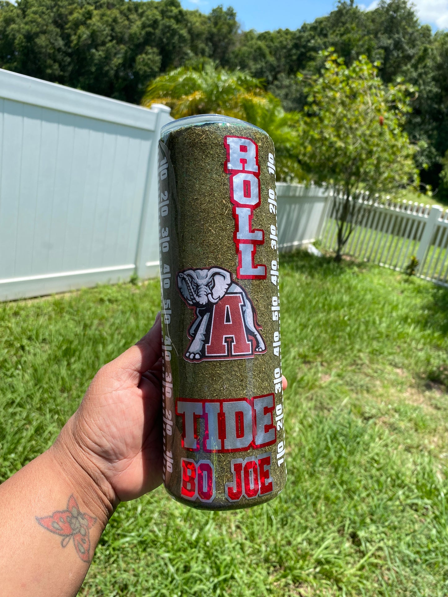 Football Field Tumbler