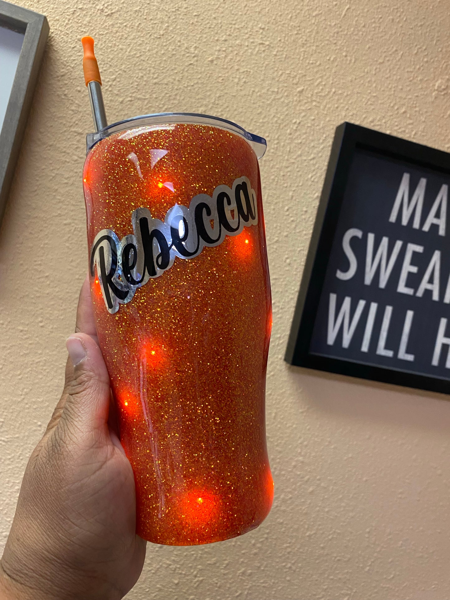 Customizable Light up Tumbler
