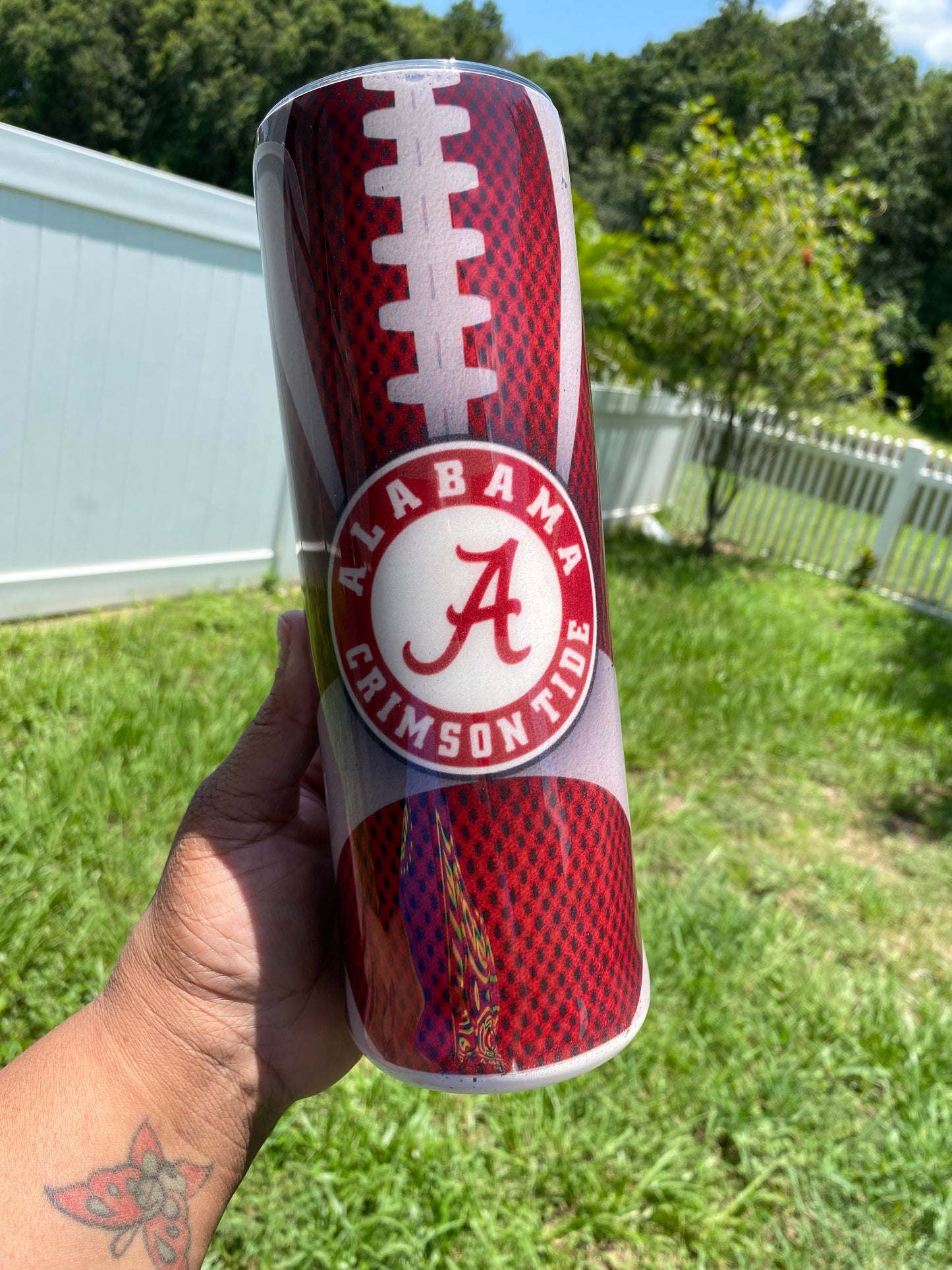 Football Field Tumbler