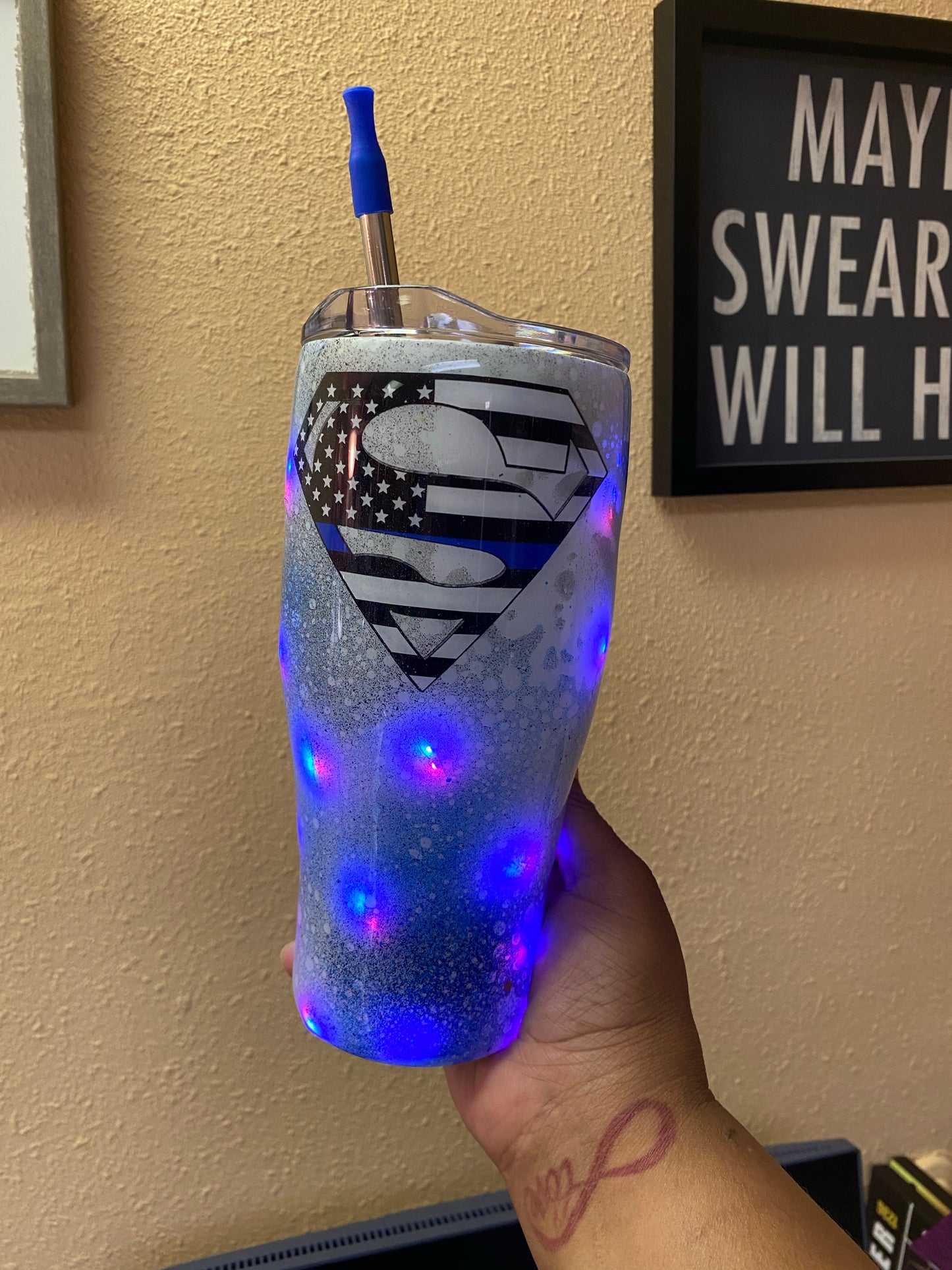 Customizable Light up Tumbler